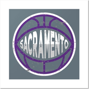 Sacramento Basketball 1 Posters and Art